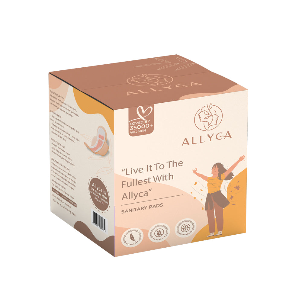 Allyca all in one pads Pack of 12 pads