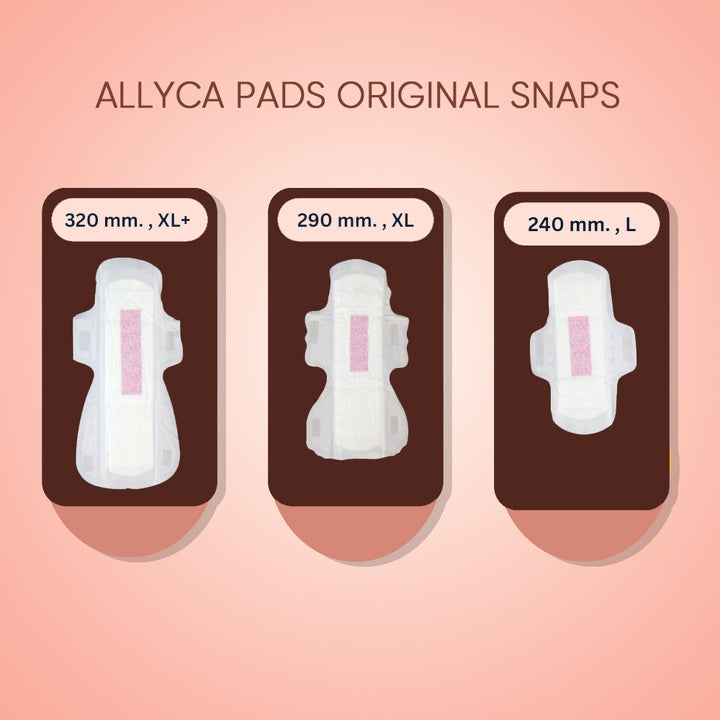 original image allyca sanitary pad size large